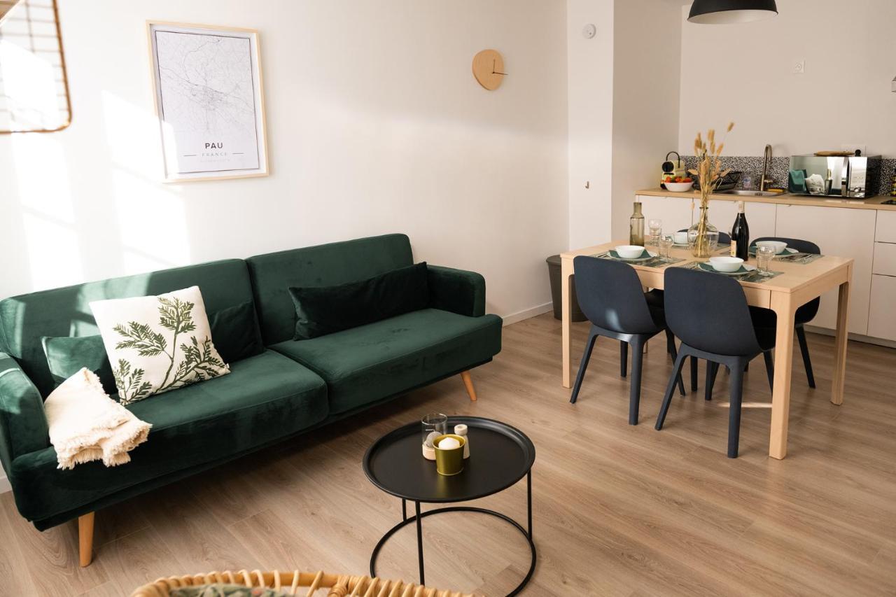 Ferienwohnung Stylish Duo : T2 Lumineux Au Coeur De Pau Exterior foto